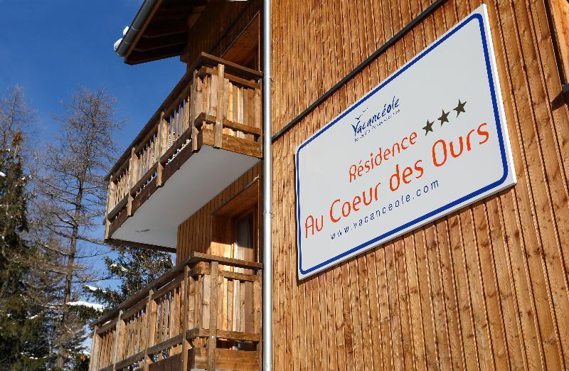 Vacanceole - Au Coeur Des Ours Lejlighedshotel Les Deux Alpes Eksteriør billede