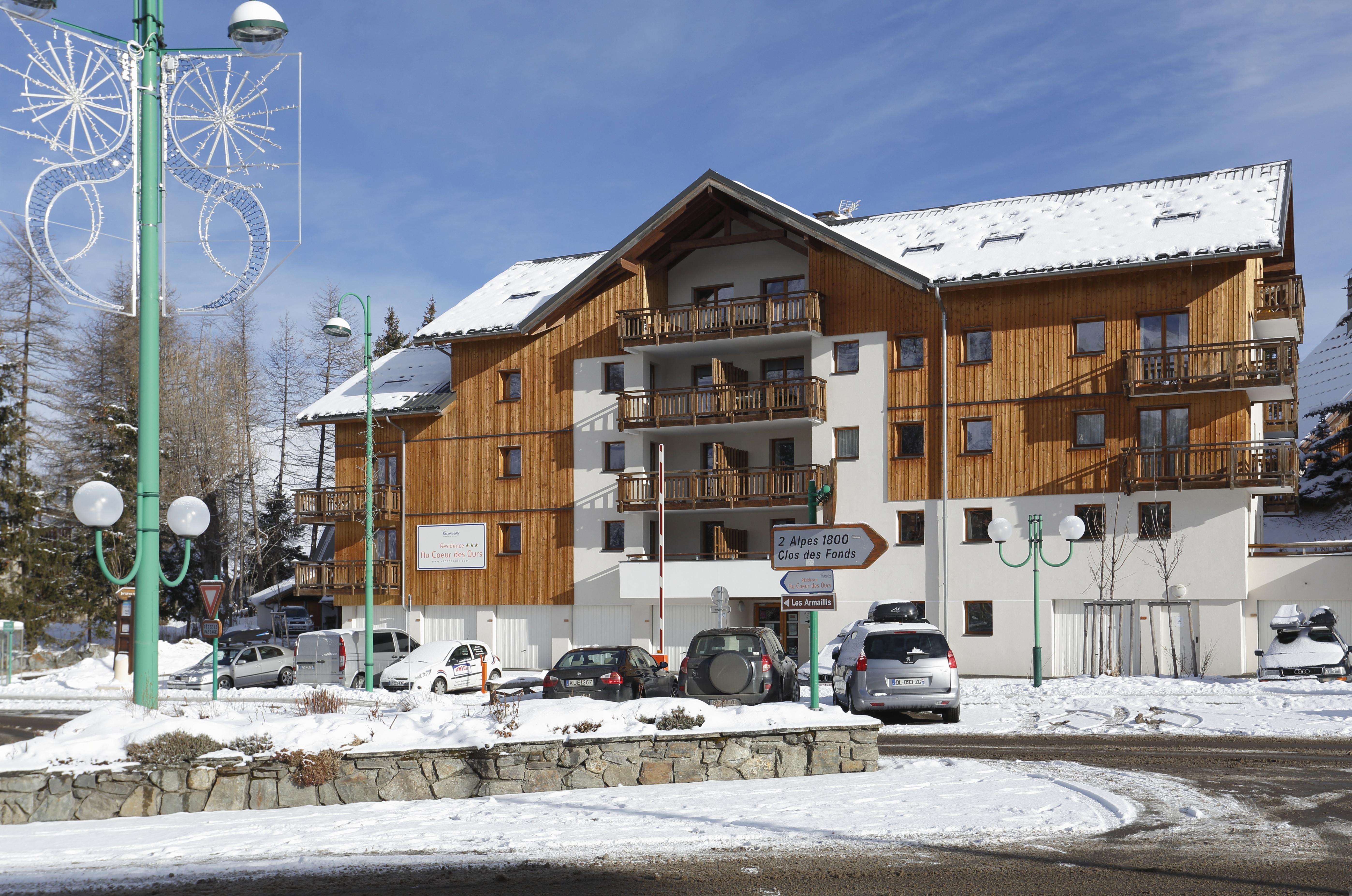 Vacanceole - Au Coeur Des Ours Les Deux Alpes Eksteriør billede